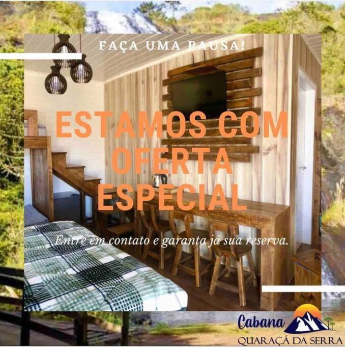 Cabana Quaraca Da Serra Urubici Ngoại thất bức ảnh